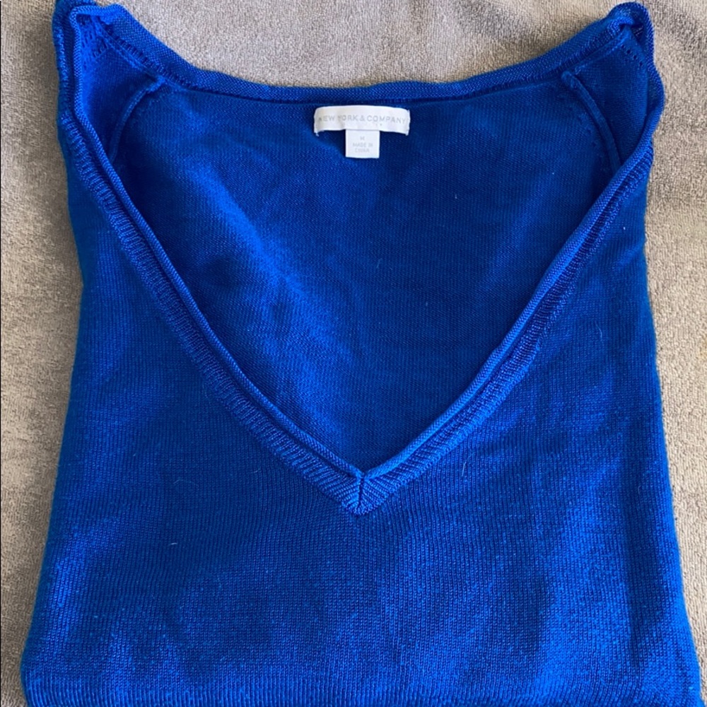 New York & Company Cold Shoulder Sweater - Picture 5 of 10
